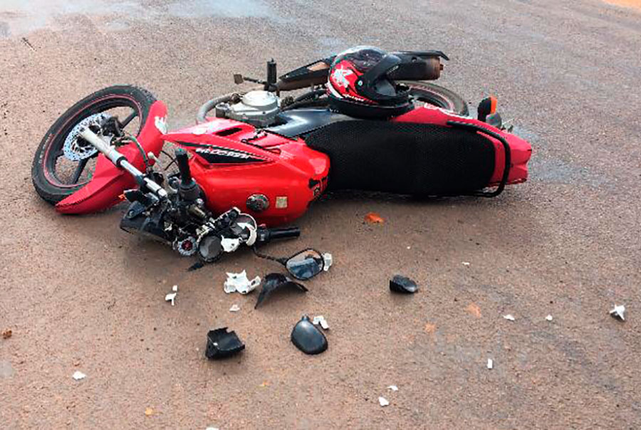 Colis O Envolvendo Motos Deixa Homem Ferido Em Estrada Em Sinop S