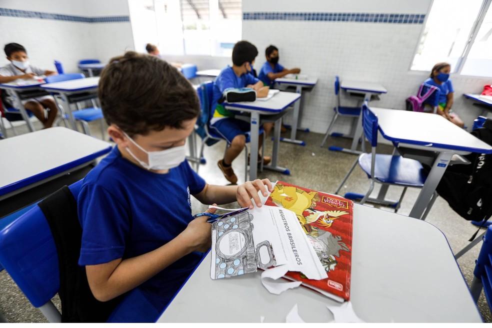 Come Am Aulas Presenciais Nas Escolas Da Rede Estadual Em Mato