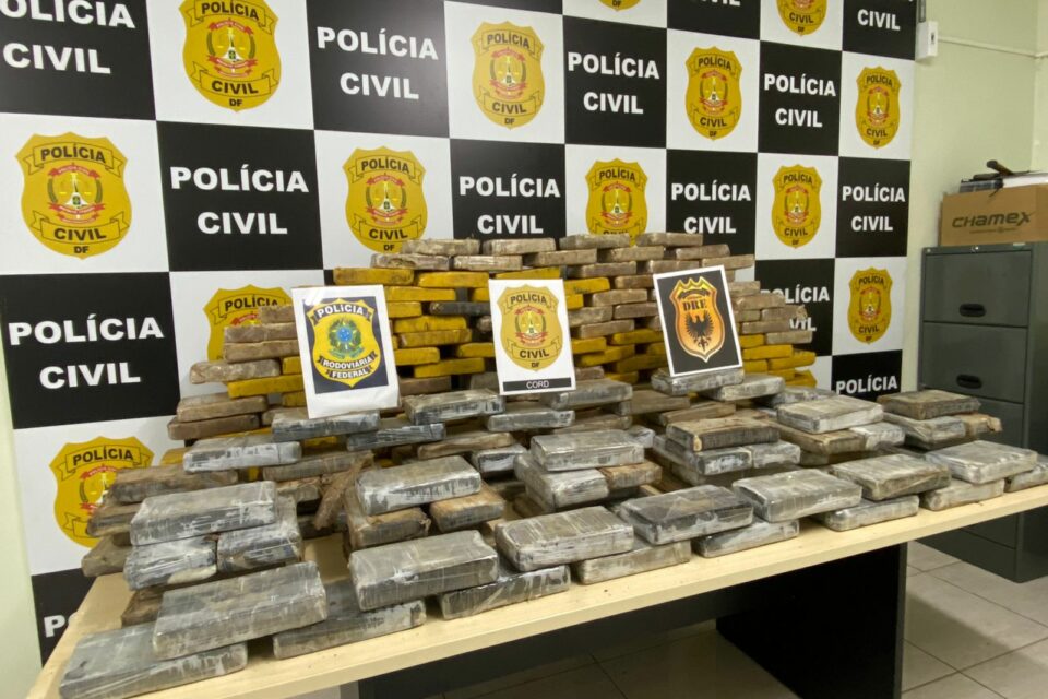 apoio da Polícia Civil de Mato Grosso operação apreende no DF