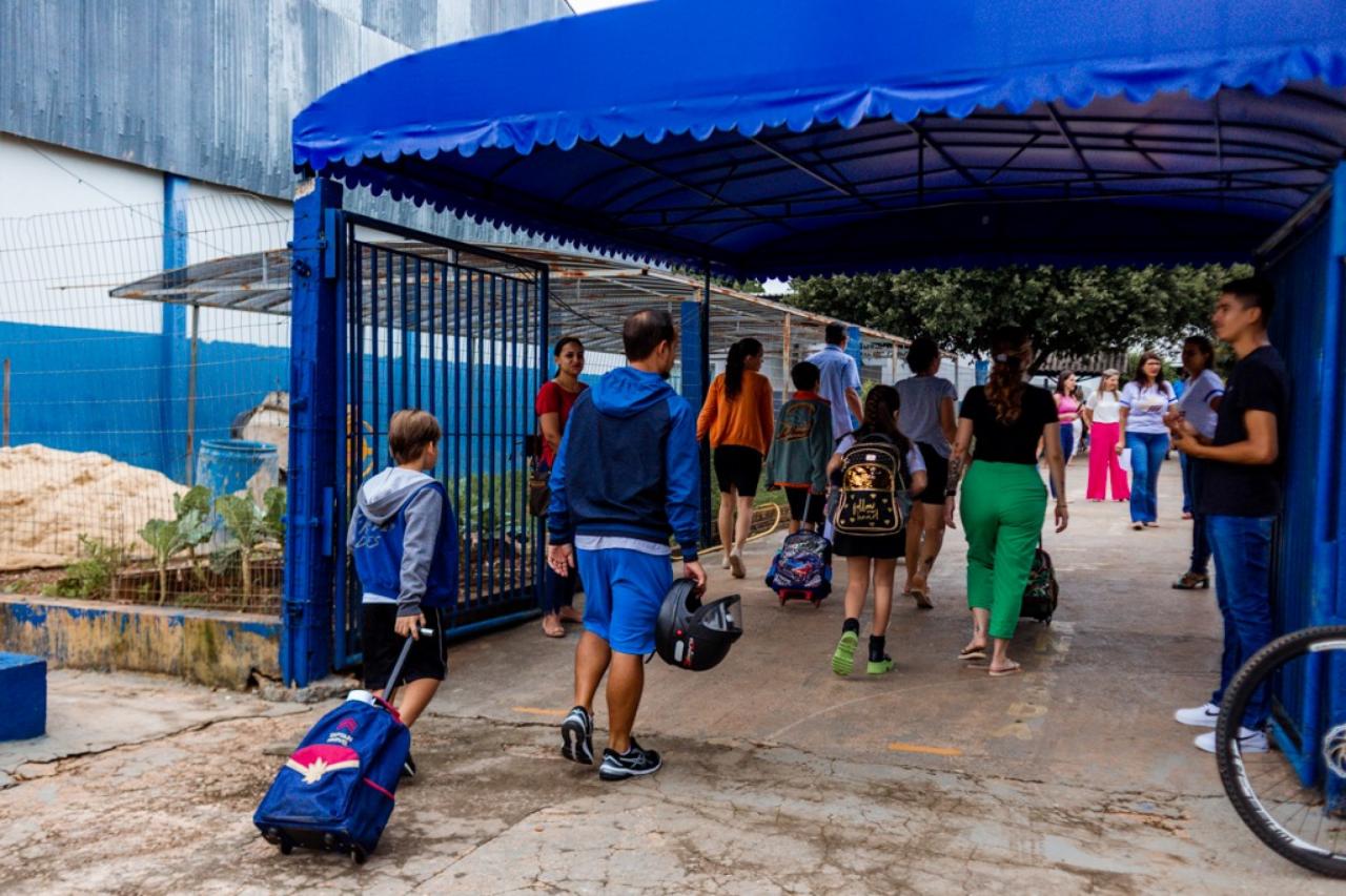 Começam as aulas nas escolas municipais em Sorriso Só Notícias