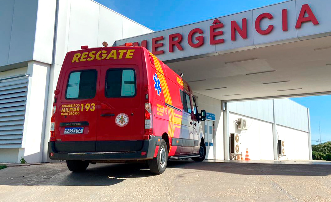 Trabalhador Cai De Metros De Altura E Hospitalizado Em Sorriso S