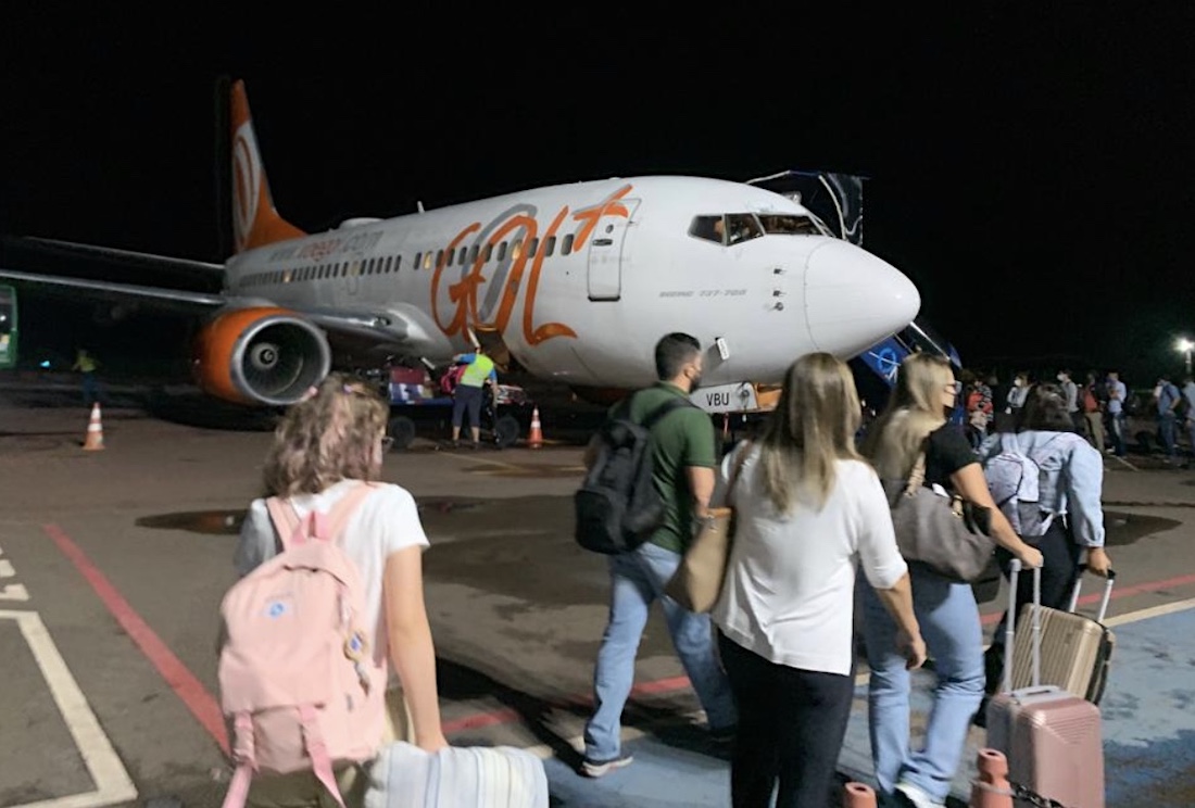 Movimento de passageiros cresce mais de 60 no aeroporto de Sinop Só