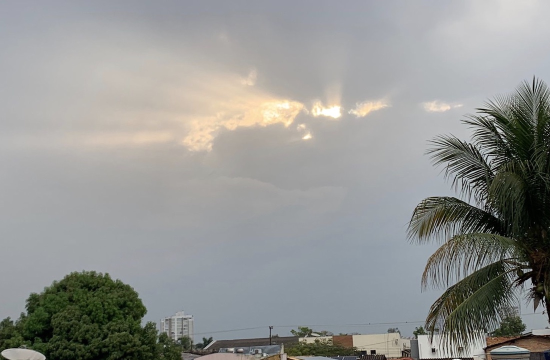 Calor diminui e previsão é de chuva nesta 4ª e 5ª feiras em Sinop