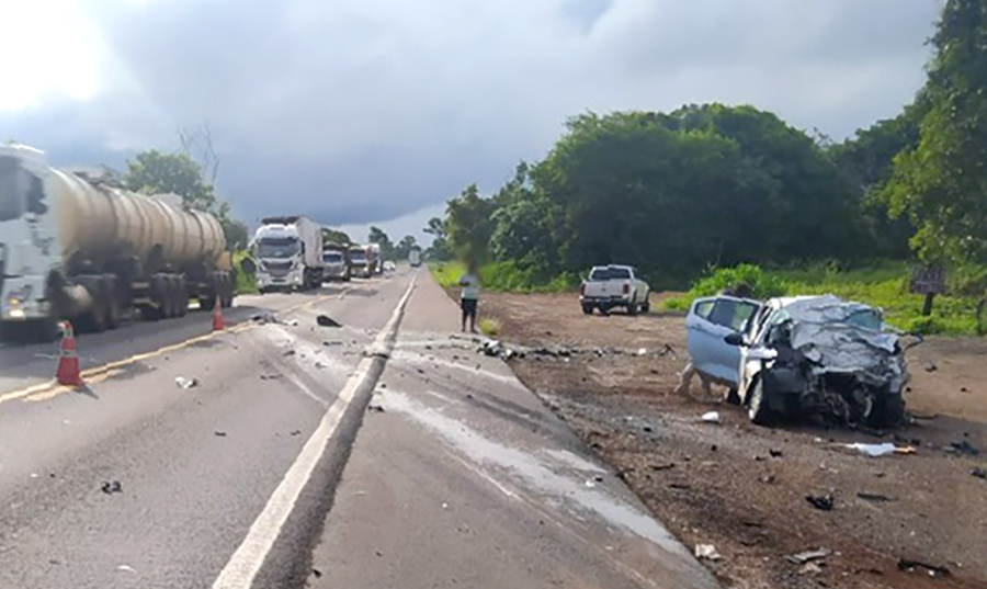 Colis O Entre Ve Culos Deixa Tr S Mortos Em Rodovia De Mato Grosso S