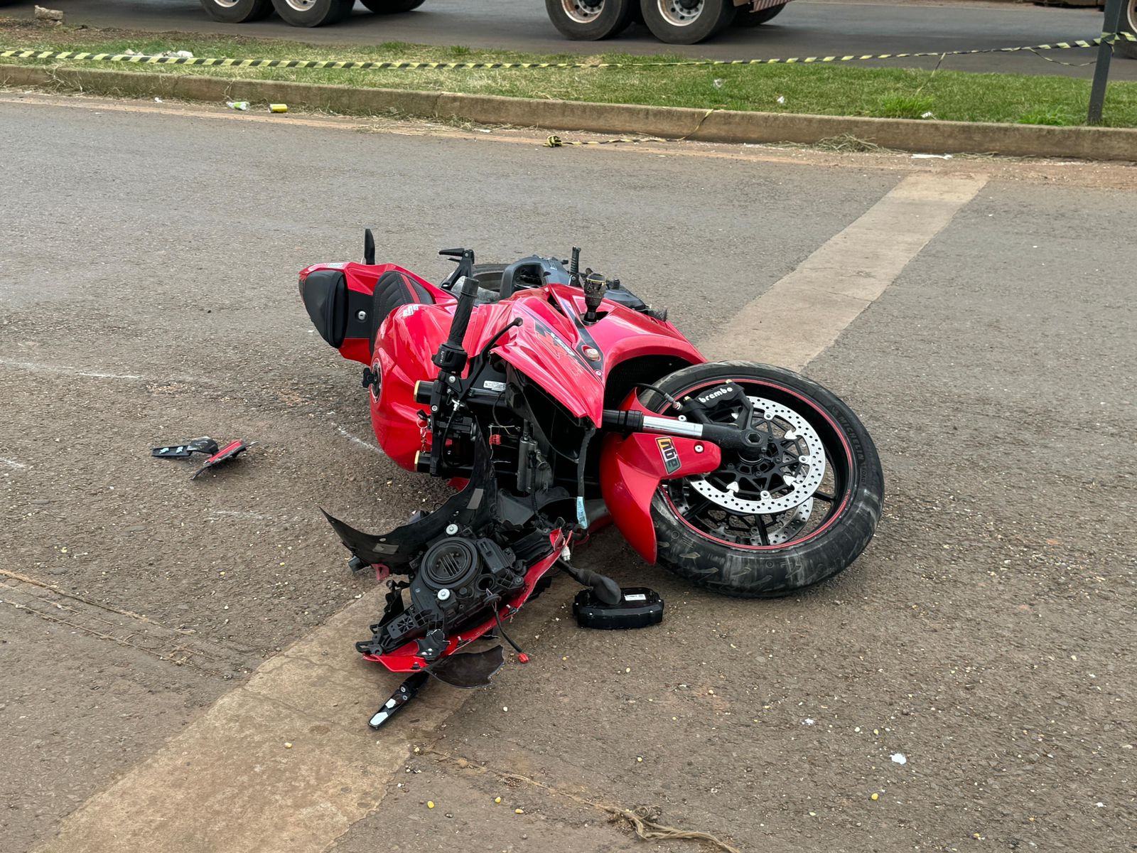 Jovem Morre Em Acidente Moto De Alta Cilindrada Na BR 163 Em