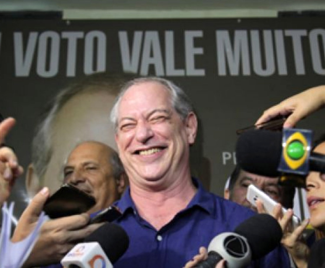 Ciro faz campanha em Mato Grosso manifesta apoio a Mauro e ataca