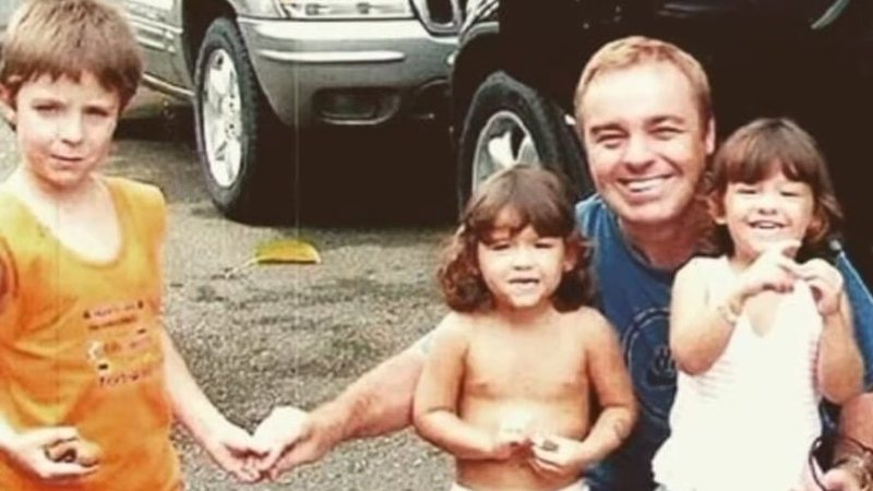 Filha de Gugu publica recordação com apresentador no dia das crianças Só Notícias