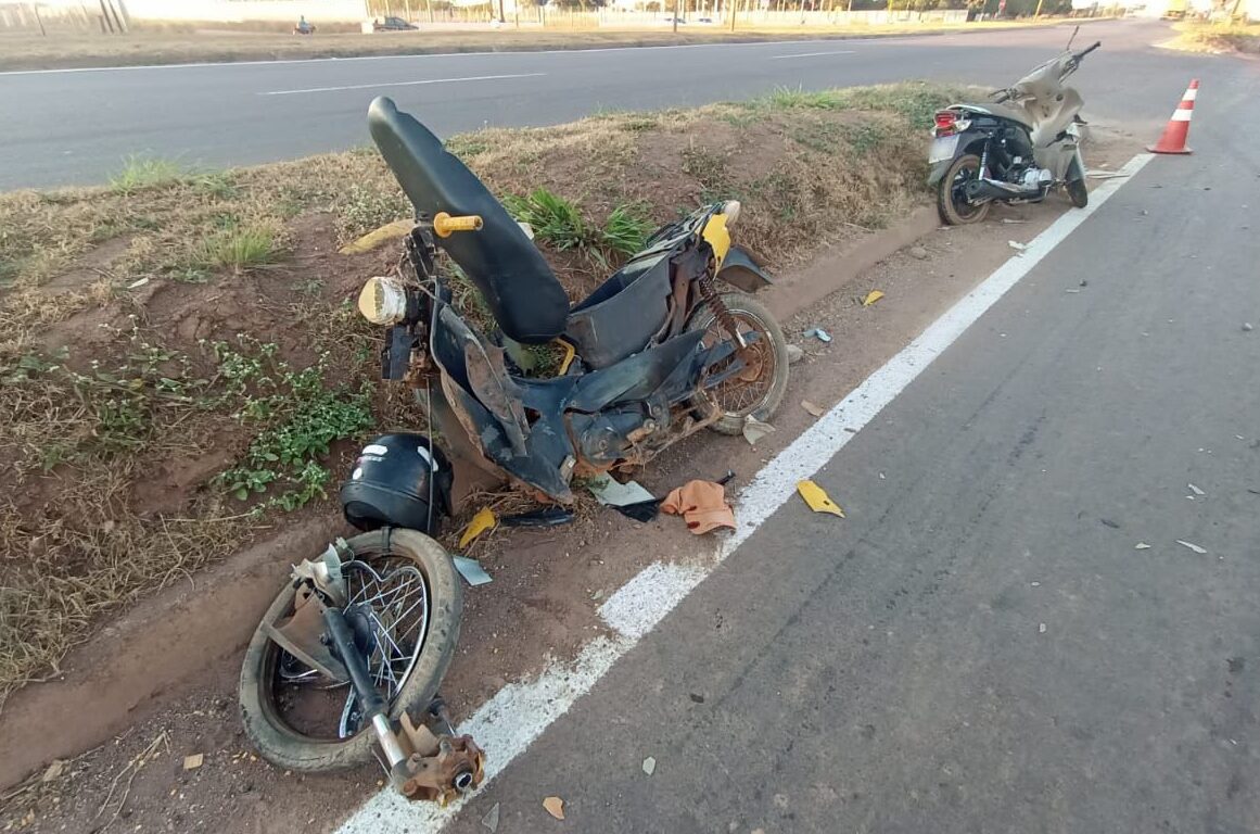 Violenta Colisão Entre Motos Deixa Dois Em Estado Grave Em Via Lateral Da Br 163 Em Sinop Só 9453